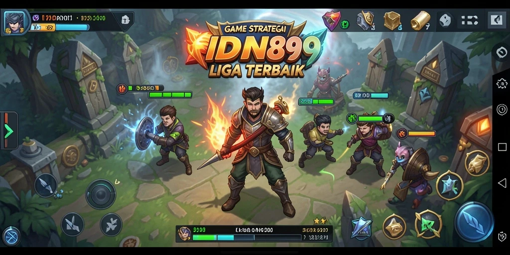 Tampilan gameplay IDN89 yang mendebarkan dan strategis.