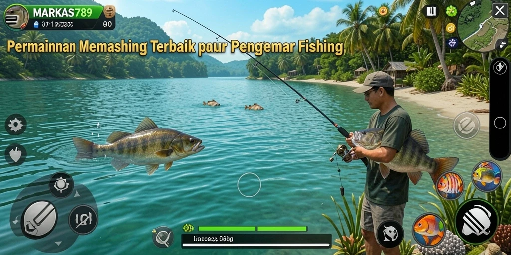 Tangkap ikan besar dalam showdown memancing seru di MARKAS789.