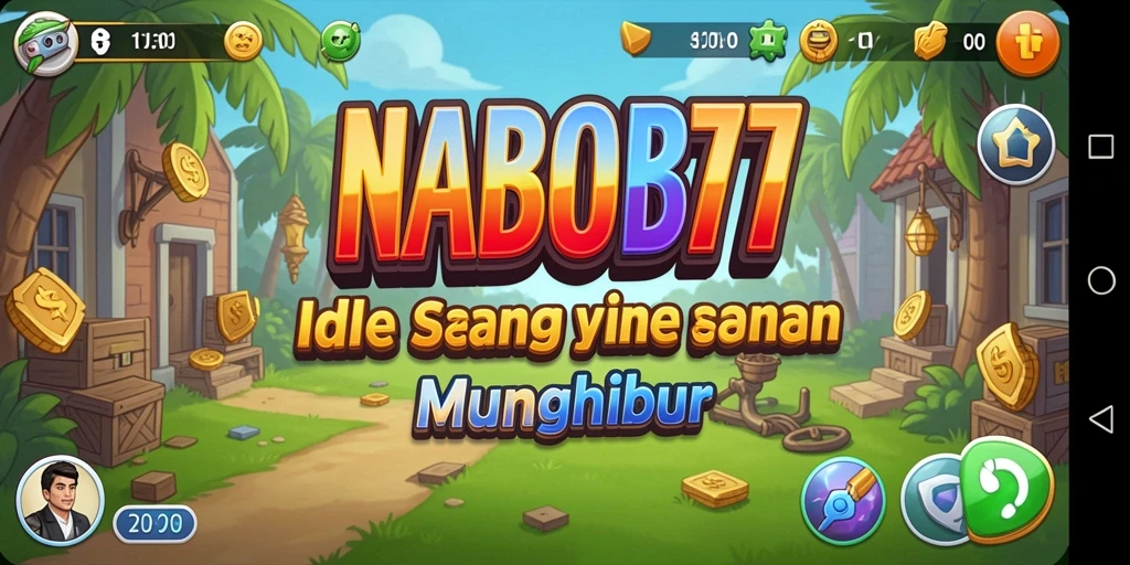 Tampilan gameplay seru dengan mekanisme Idle yang menarik.