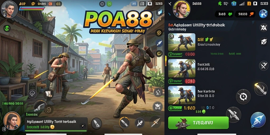 Tampilan antarmuka POA88 yang intuitif dan mudah digunakan.