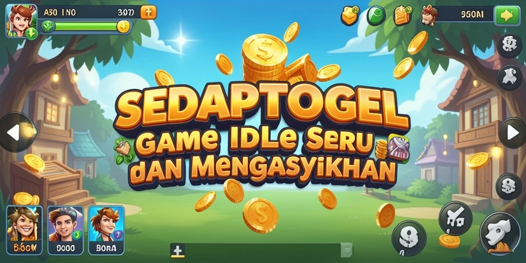 Tampilan gameplay SEDAPTOGEL yang memukau dan mengasyikkan.